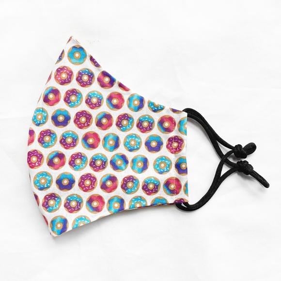 Handmade Face Mask - Cute Donuts - Picture 3 of 4